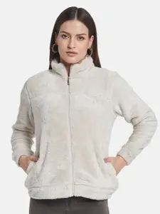 METTLE Women Mock Collar Sweatshirt