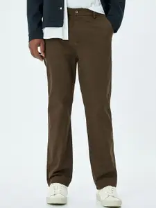 Koton Men Mid Rise Chinos Trousers