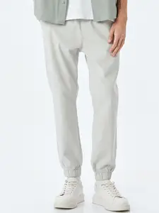 Koton Men Regular Fit Mid-Rise Trousers