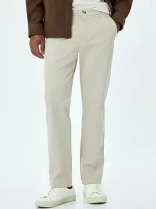 Koton Men Regular Fit Mid-Rise Trouser