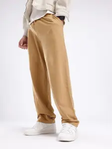 glitchez Men Cotton Terry Relaxed Fit Track Pants