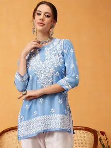 ADA  Women Ethnic Motifs Embroidered Thread Work  Kurti