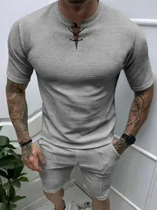 StyleCast x Revolte Round Neck Short Sleeves T-Shirt With Shorts