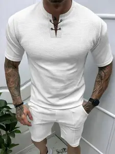 StyleCast x Revolte Round Neck Short Sleeves T-Shirt With Shorts