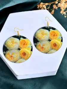 Silvermerc Designs Leaf Shaped Drop Earrings