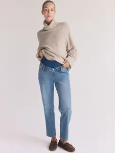 H&M MAMA Straight Ankle Jeans