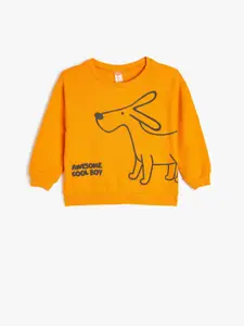 Koton Boys Graphic Printed Cotton Sweatshirt