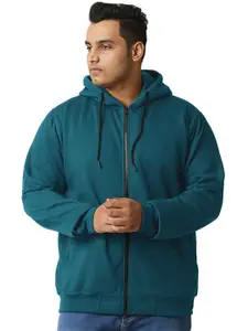 Wear Your Opinion Men Plus Size Zipper Hoodie Sweatshirt