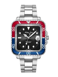 Mathey-Tissot Swiss Made Vintage Black Dial Analog  Watch For Men -  H902QAR