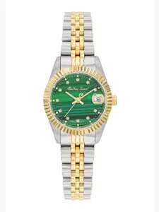Mathey-Tissot Swiss Made Mathy II Green Dial Analog  Watch For Women -  D710BSV