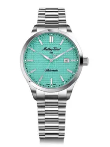 Mathey-Tissot Swiss Made Urban Auto Blue Dial Automatic  Watch For Men -  H411ATIF