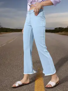 DressBerry Women High-Rise Stretchable Bootcut Jeans