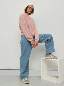 STREET 9 Women Ribbed Pullover