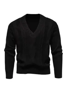 StyleCast x Revolte Men Cable Knit Pullover