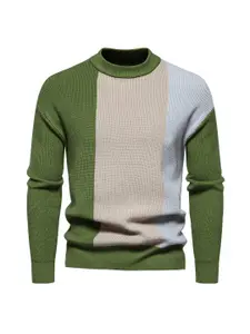 StyleCast x Revolte Men Colourblocked Pullover