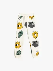Koton Boys Printed Cotton Joggers