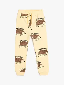 Koton Boys Printed Regular Fit Joggers