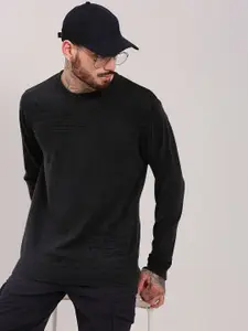 SHOWOFF Men Cotton Round Neck Pullover