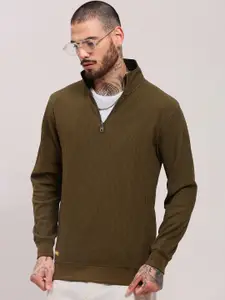 SHOWOFF Men High Neck Pullover