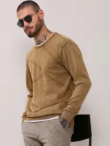 SHOWOFF Men Cotton Long Sleeves Pullover