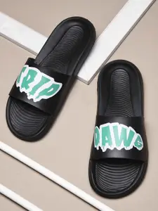 PERY PAO Men Printed Sliders