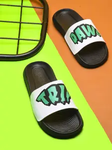 PERY PAO Men Printed Sliders