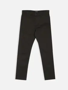 Allen Solly Junior Boys Slim Fit Flat-Front Trousers