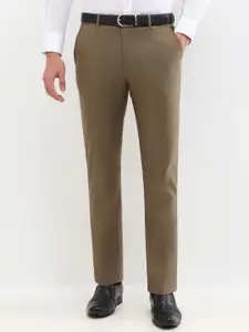 Allen Solly Sport Men Slim Fit Mid-Rise Formal Trousers