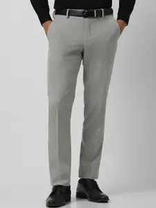 Van Heusen Men Mid-Rise Slim Fit Formal Trouser