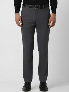Van Heusen Men Mid-Rise Regular Fit Trousers