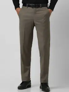 Van Heusen Men Solid Formal Trousers