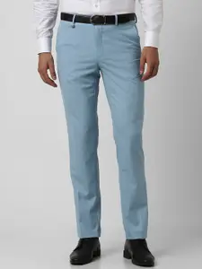 Van Heusen Men Regular Fit Mid-Rise Formal Trousers