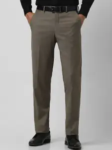 Van Heusen Men Solid Formal Trousers