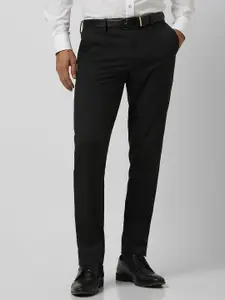 Van Heusen Men Mid-Rise Slim Fit Formal Trousers