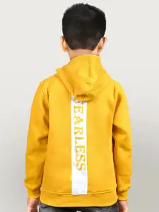 YOUMAA Boys Graphic Printed Hooded Sweatshirt