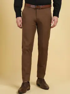 Allen Solly Men Mid-Rise Classic Trousers