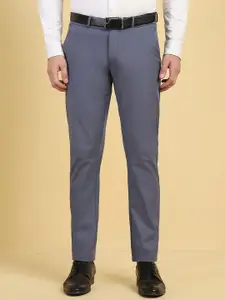 Allen Solly Men Cotton Slim Fit Formal Trousers