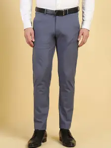 Allen Solly Men Classic Mid-Rise Trousers