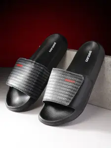 Ducati Men Printed Velcro Straps Sliders