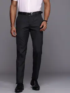 Raymond Men Striped Slim Fit Trousers