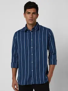 Van Heusen Sport Men Striped Long Sleeves Pure Cotton Casual Shirt