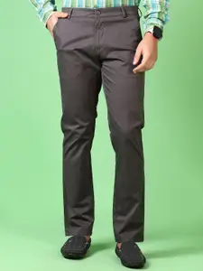 V-Mart Men Cotton Mid-Rise Chinos Trousers