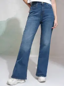 Tokyo Talkies Women High Rise Bell Bottom Jeans
