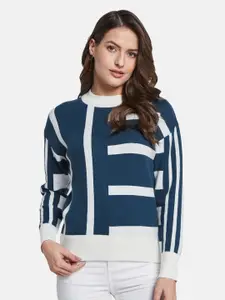 METTLE Women Printed Pullover
