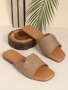 CHINRAAG Women Open Toe Flats