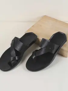 Metro Men Leather Comfort Sandals
