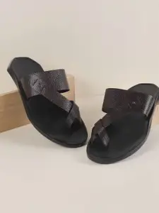 Metro Men Leather Comfort Sandals