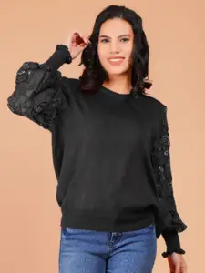 Boholyfe Bishop Sleeves Blouson Top
