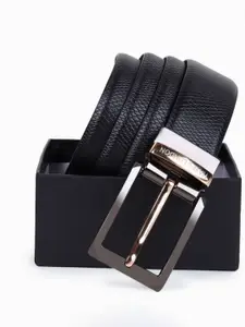 Hayes London Men Belt Premium Genuine Formal Reversible Leather