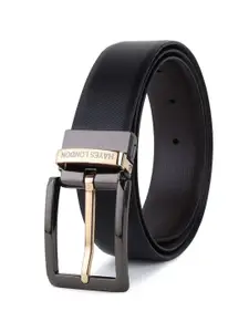 Hayes London Men Belt Premium Genuine Formal Reversible Leather
